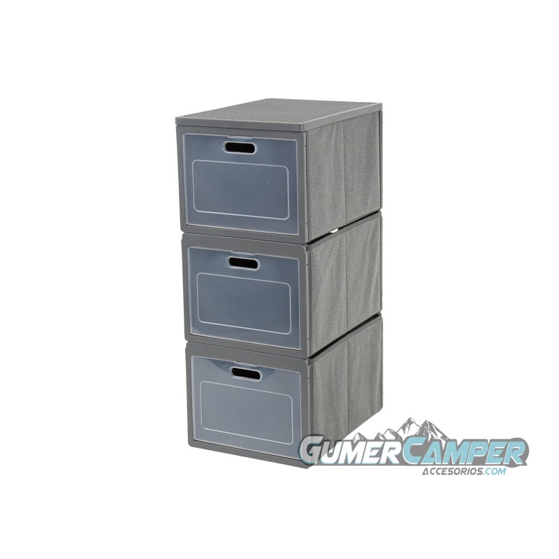 MUEBLE / ARMARIO PLEGABLE 3 CAJAS MUEBLE / ARMARIO PLEGABLE 3 CAJAS