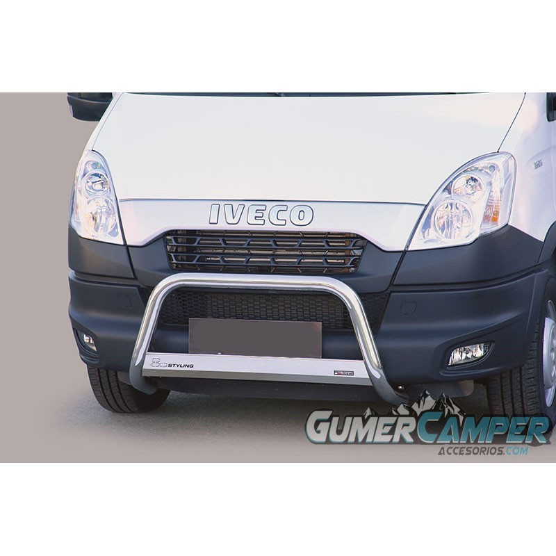 DEFENSA DELANTERA INOX Ø63MM IVECO DAILY 10-14
