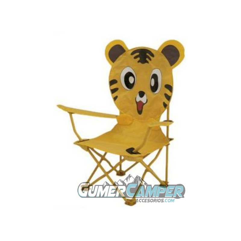 SILLA PLEGABLE INFANTIL TIGER AMARILLA SILLA PLEGABLE INFANTIL TIGER AMARILLA