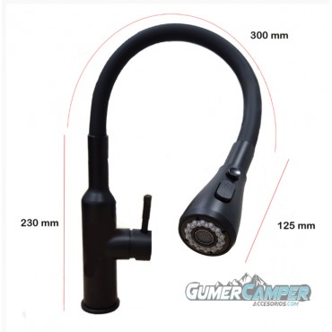 GRIFO MEZCLADOR FLEXIBLE TOSSA