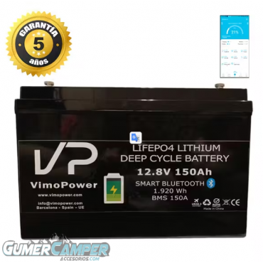 BATERÍA LITIO 150Ah LiFEPO4 VIMOPOWER