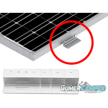 SOPORTE PLETINA PLACA SOLAR ALUMINIO