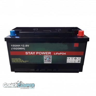 BATERIA LITO STAY POWER 150AMP LIFEPO4