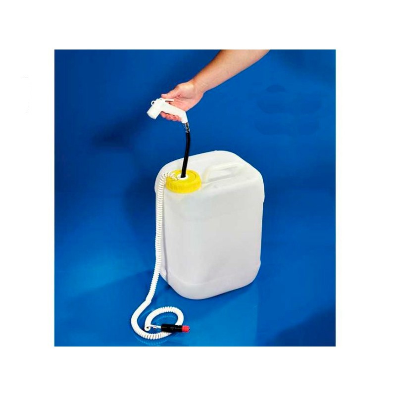 KIT DUCHA PORTATIL 12V CON GARRAFA