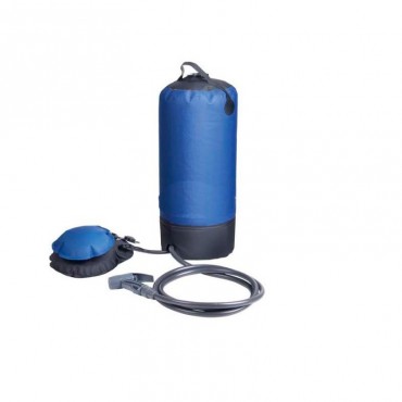 DUCHA PORTATIL EXTERIOR CON BOMBA DE PIE