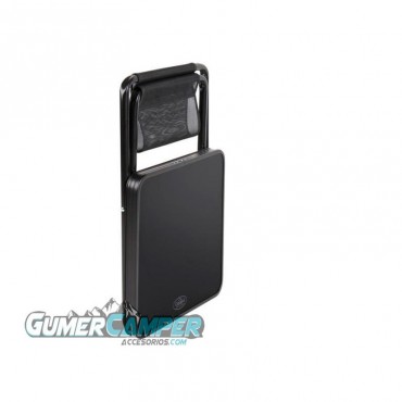 TABURETE PLEGABLE CON SOBREMESA NEGRO