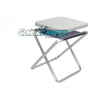 TABURETE PLEGABLE TORTUGA CON TABLERO MDF