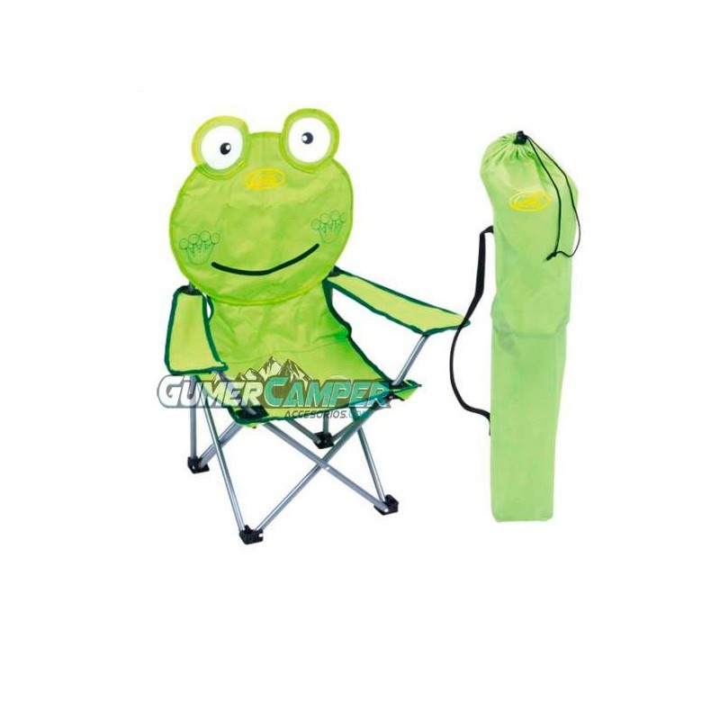 SILLA PLEGABLE INFANTIL POLLINO DISEÑO RANA SILLA PLEGABLE INFANTIL POLLINO DISEÑO RANA