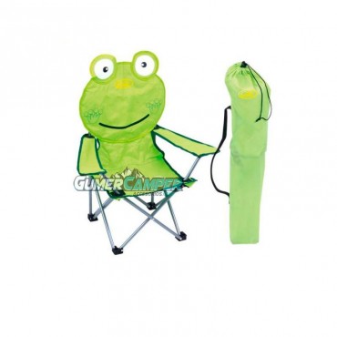 SILLA PLEGABLE INFANTIL POLLINO DISEÑO RANA