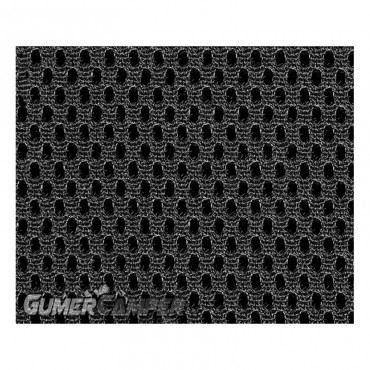 SILLA PLEGABLE MALAGA TAPIZADO NEGRO MALLA