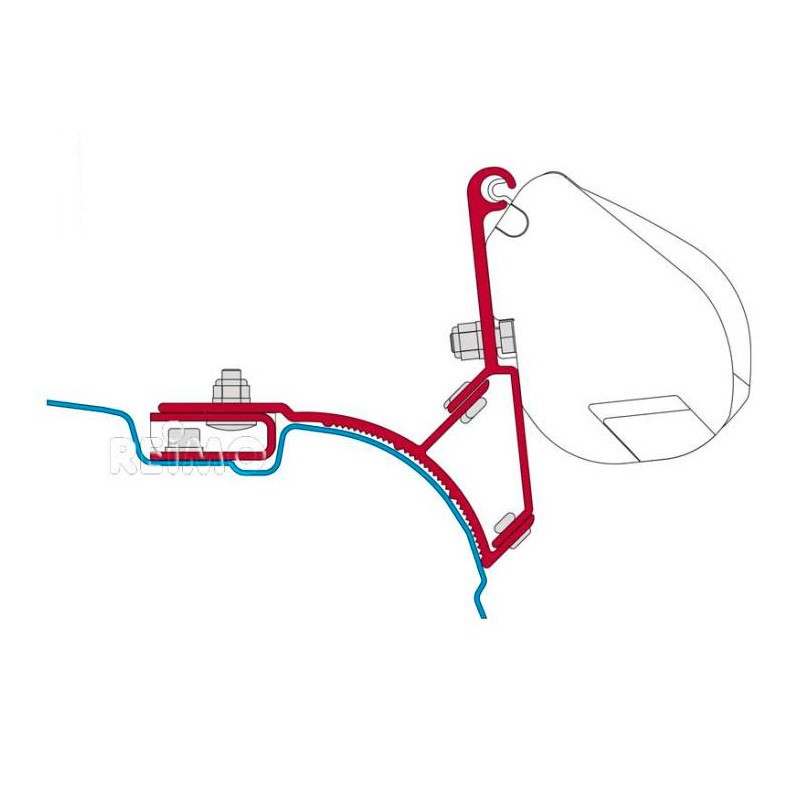 SOPORTES FIAMMA F35 PARA VW T5 / T6 MULTIVAL TRANSPORTER SIN RIEL DE TECHO SOPORTES FIAMMA F35 PARA VW T5 / T6 MULTIVAL TRANSPORTER SIN RIEL DE TECHO
