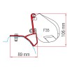 SOPORTES FIAMMA F35 PRO PARA RENAULT TRAFIC / VIVARO 15-UP SOPORTES FIAMMA F35 PRO PARA RENAULT TRAFIC / VIVARO 15-UP