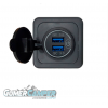 TOMA USB DOBLE 3.0A CON INTERRUPTOR TACTIL TOMA USB DOBLE 3.0A CON INTERRUPTOR TACTIL