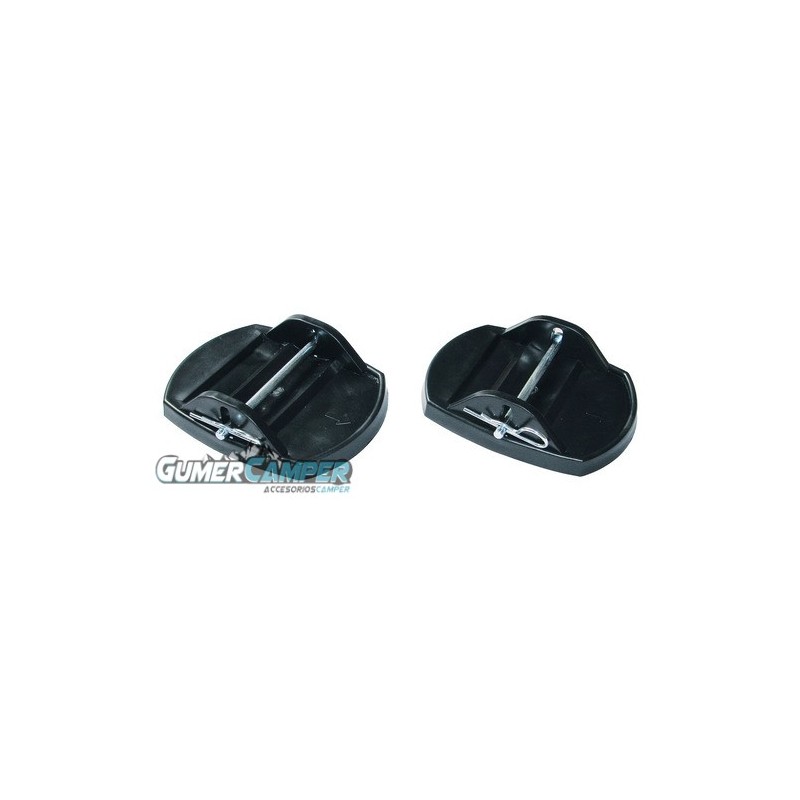 KIT 4 BASES PATAS CARAVANA CARBEST KIT 4 BASES PATAS CARAVANA CARBEST