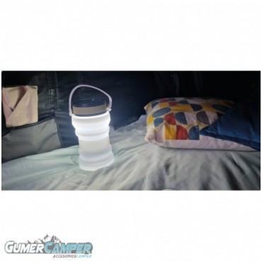 LINTERNA SOLAR CAMPING RECARGABLE