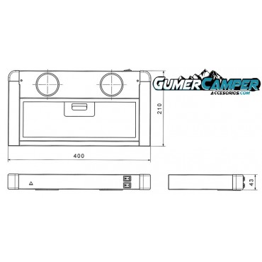 CAMPANA EXTRACTORA CON FILTRO