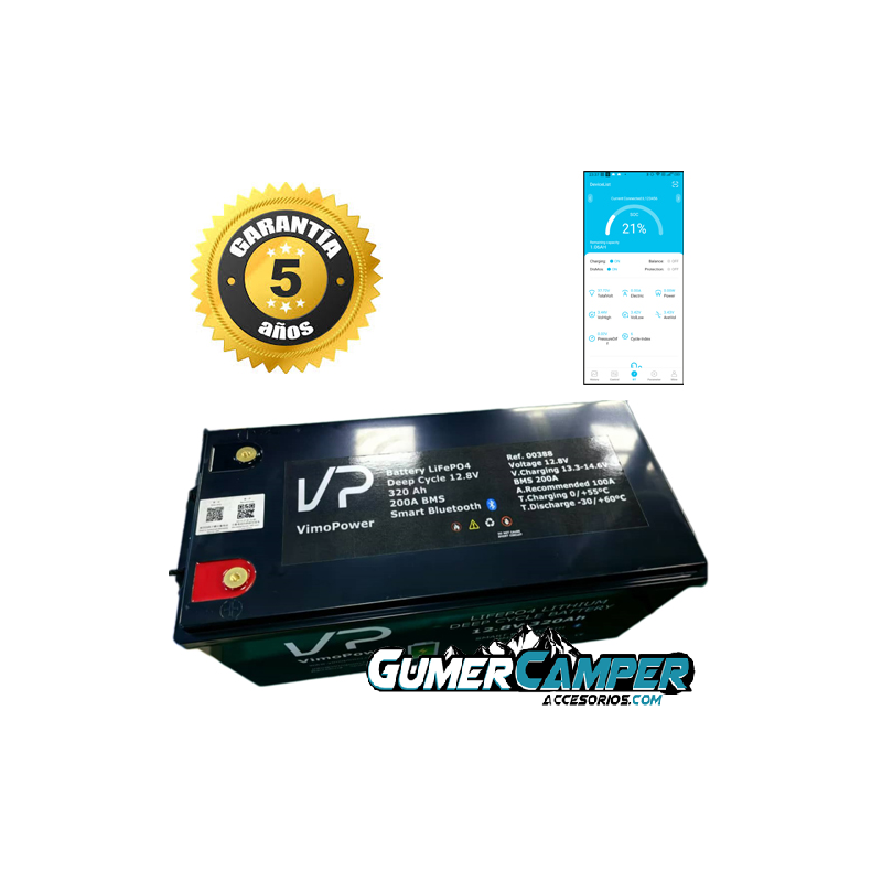 BATERIA LITIO 320AH VIMO POWER BATERIA LITIO 320AH VIMO POWER