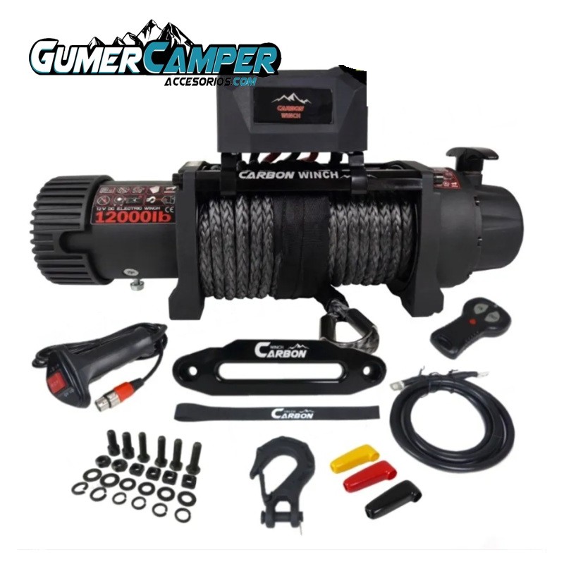CABESTRANTE CARBON WINCH HPS 12.000 LBS CABESTRANTE CARBON WINCH HPS 12.000 LBS