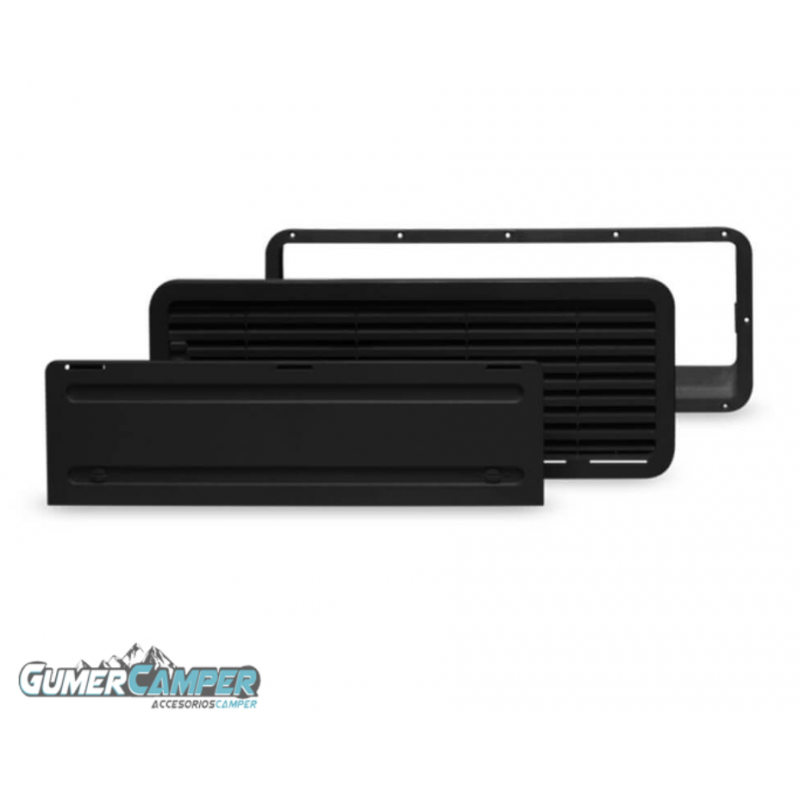 REJILLA VENTILACION DOMETIC LS 200 NEGRA REJILLA VENTILACION DOMETIC LS 200 NEGRA