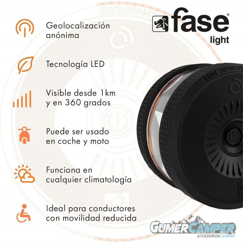 BALIZA V16 HOMOLOGADA DGT (REGALO GAFAS CONDUCCION NOCTURNA)