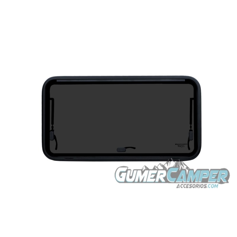 VENTANA ABATIBLE DE CRISTAL 90x45CM