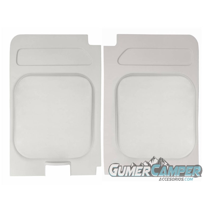 PANELES SUPERIORES ABS PUERTAS TRADESRAS DUCATO / BOXER / JUMPER 06-UP