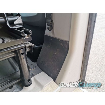 MOLDURAS ABS PILARES DELANTEROS DUCATO / BOXER / JUMPER 06-UP