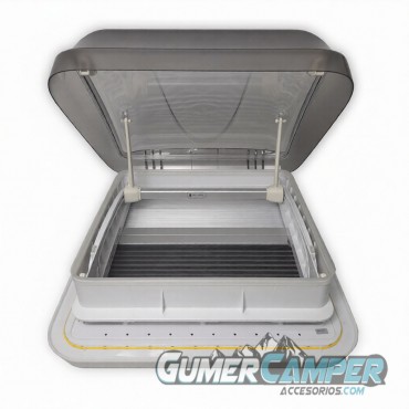 CLARABOYA CON LED 40X40 + OSCURECEDOR Y MOSQUITERA