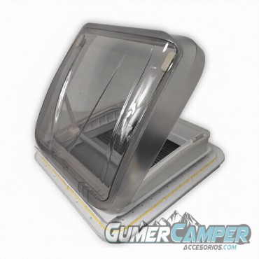 CLARABOYA CON LED 40X40 + OSCURECEDOR Y MOSQUITERA