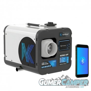 CALEFACCION NORDKAPP CUBE BLUETOOTH 5kW 12V/24V