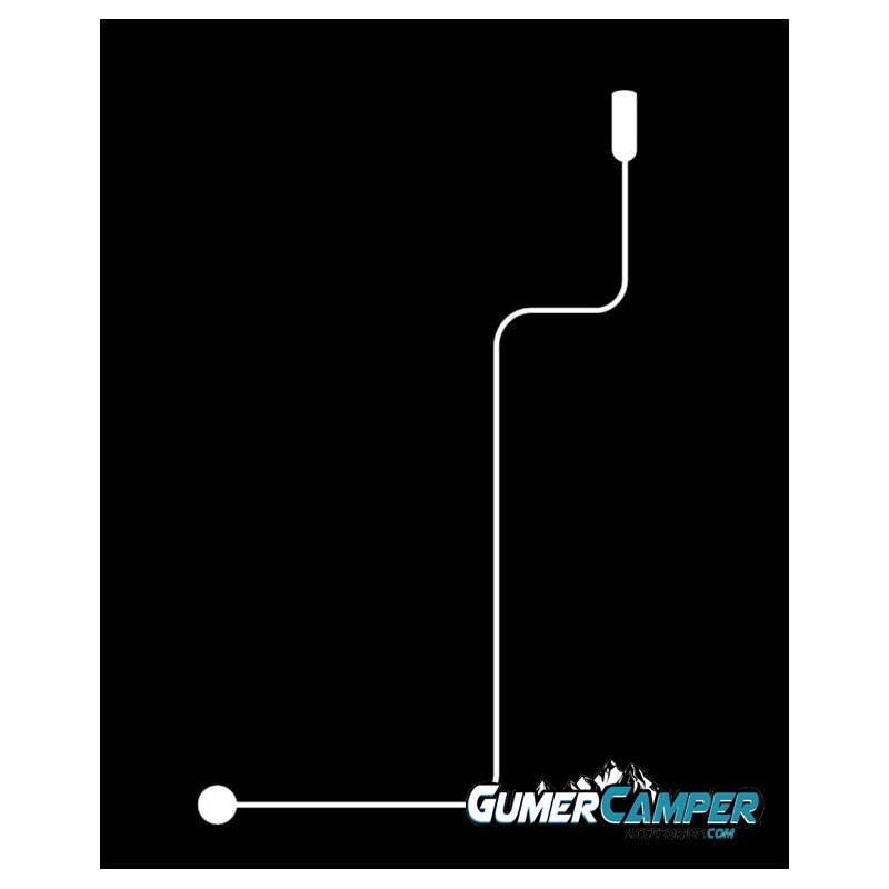 CABLE DE EXTENSION 5M PARA PANLE DE CONTROL DE CALEFACCION NORDKAPP