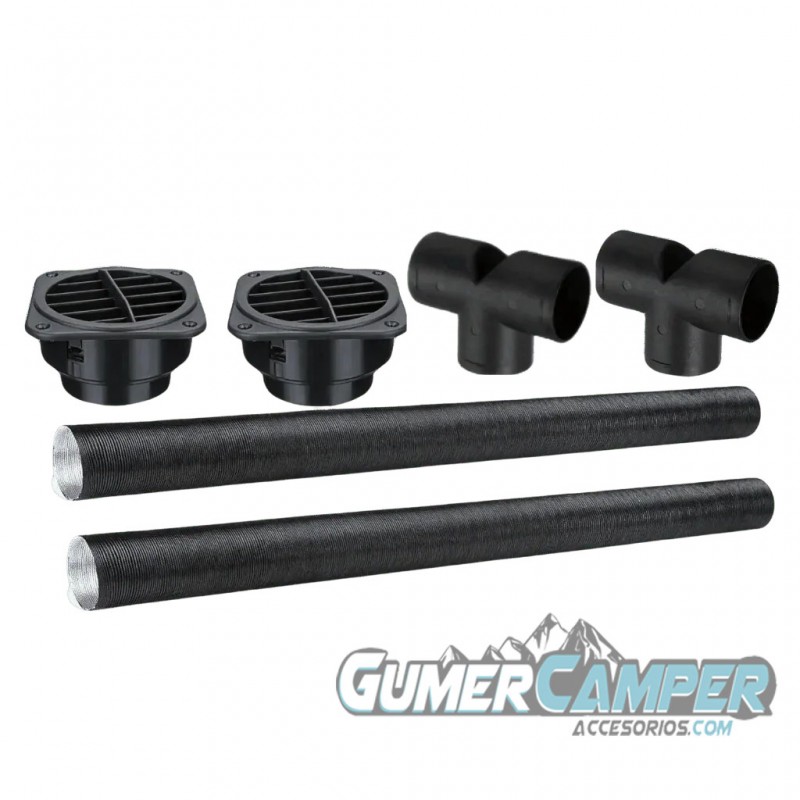 KIT DE DISTRIBUCION DE AIRE CALEFACCION NORDKAPP 2kW