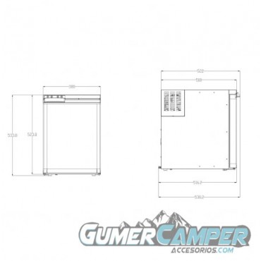 NEVERA COMPRESOR BLIZZ-E F50