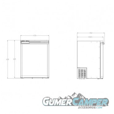 NEVERA COMPRESOR BLIZZ-E F65