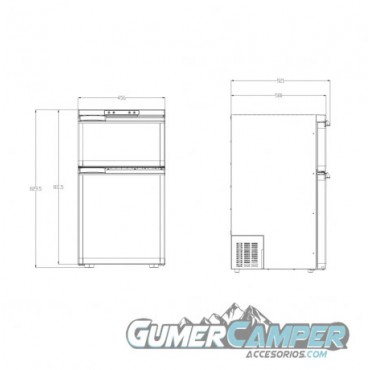 NEVERA COMPRESOR BLIZZ-E F80