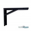 ESCUADRA PLEGABLE  31,5CM NEGRA