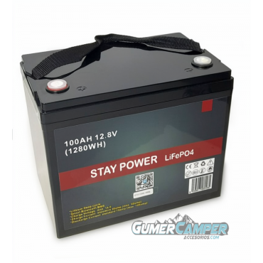 BATERIA STAY POWER LIFEPO4 100AMP SMALL