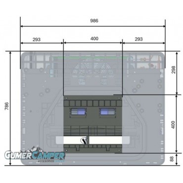 AIRE ACONDICIONADO DE TECHO MESTIC RTA 2000 12V INVERTER