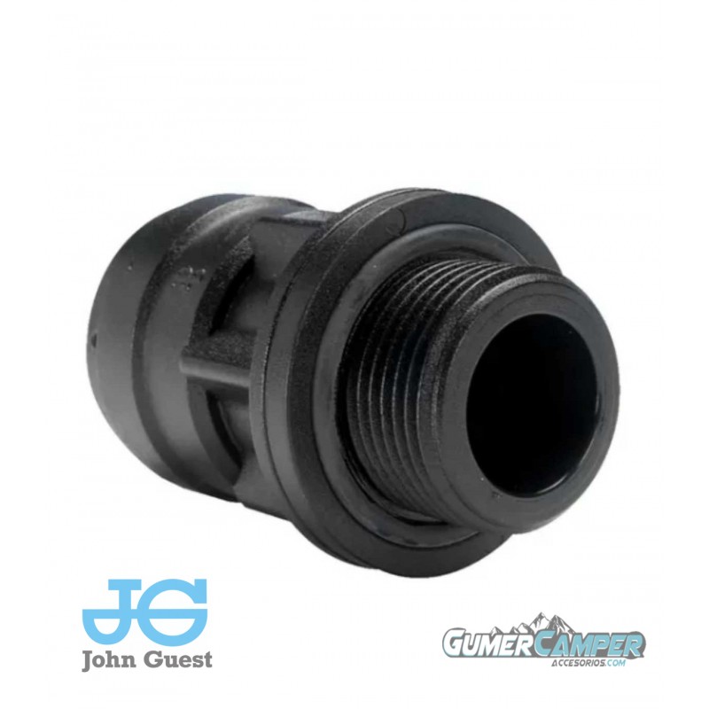 ADAPTADOR 12MM JOHN GUEST A ROSCA MACHO 3/8
