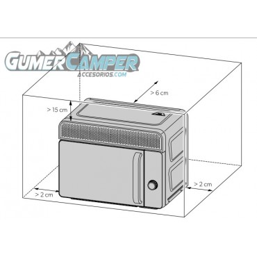 AIR FRYER DOMETIC MWAO 240 3IN1 OVEN