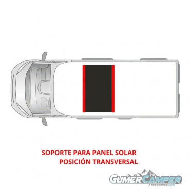 SOPORTE PLACA SOLAR TRANSVERSAL