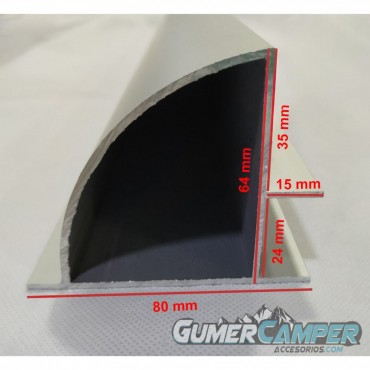 SOPORTE PLACA SOLAR TRANSVERSAL