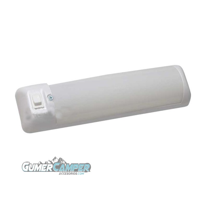 LUZ LED 12V PLASTICO BLANCO