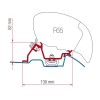 SOPORTES FIAMMA F65 Y F80 MERCEDES SPRINTER ROOF RAIL 06-UP