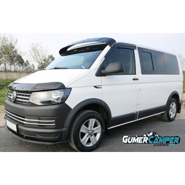 KIT DE ALETINES Y MOLDURAS ABS VW T6 2015-2019 (CORTA, PUERTA CORREDERA DERECHA)