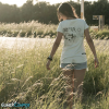 CAMISETA CAMPER MUJER GLASSY ENJOY GLACIER