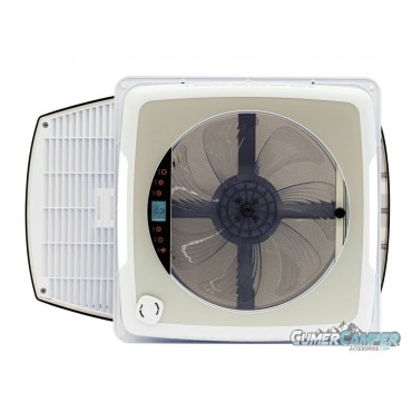 CLARABOYA 40X40 CON VENTILADOR PLUS FAN