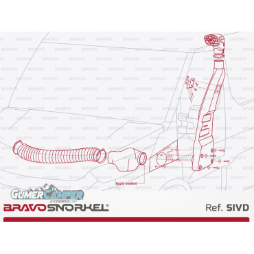 SNORKEL IVECO DAILY 2014-UP